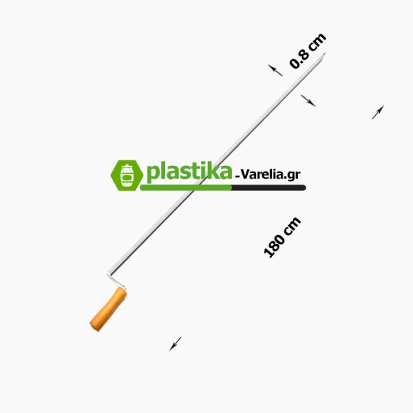 τετράγωη σούβλα για κοκορέτσι αιγάλεω